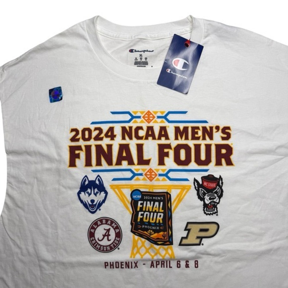 2024 NCAA men's basketball final 4 UCONN Alabama Purdue NC State‎ shirt